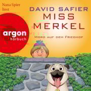 Cover-Bild zum Titel 'Miss Merkel: Mord auf dem Friedhof' von 'David Safier'
