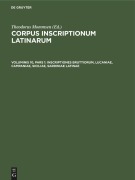 Inscriptiones Bruttiorum, Lucaniae, Campaniae, Siciliae, Sardiniae Latinae - 