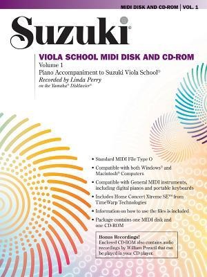 Suzuki Viola School MIDI Disk Acc./CD-Rom, Vol 1 - 