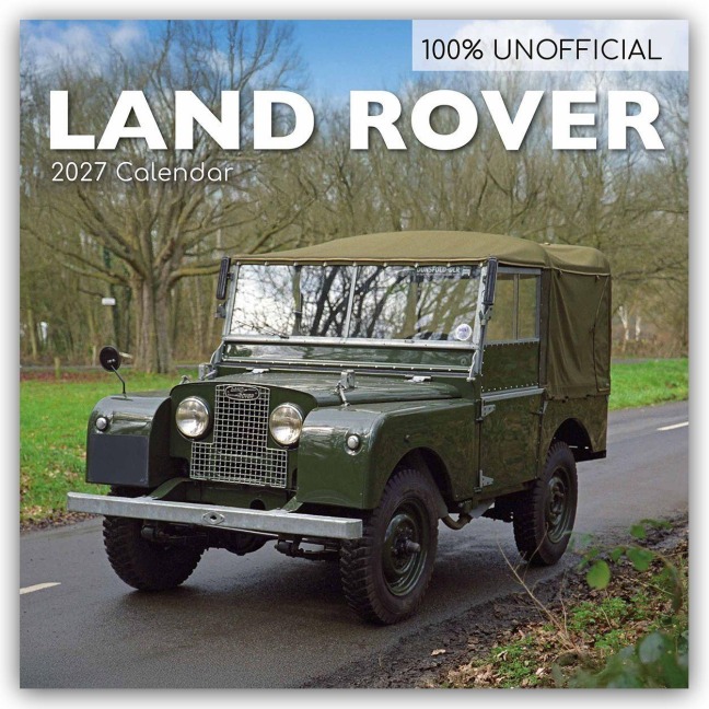 Land Rover 2027 - 16-Monatskalender - The Gifted
