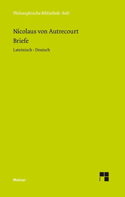 Briefe - Nicolaus von Autrecourt