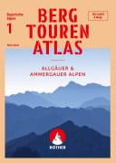 Cover-Bild zum Titel 'Bergtourenatlas Bayerische Alpen - Band 1: Allgäuer & Ammergauer Alpen' von 'Mark Zahel'
