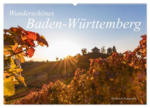 Wunderschönes Baden-Württemberg (Wandkalender 2024 DIN A2 quer), CALVENDO Monatskalender - Werner Dieterich