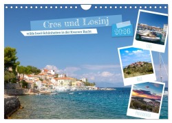 Cover-Bild zum Titel 'Cres und Losinj, wilde Insel-Schönheiten in der Kvarner Bucht (Wandkalender 2026 DIN A4 quer), CALVENDO Monatskalender' von 'Tilo Grellmann Photography'