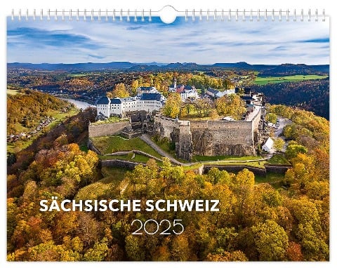 Kalender Sächsische Schweiz 2025 - Peter Schubert