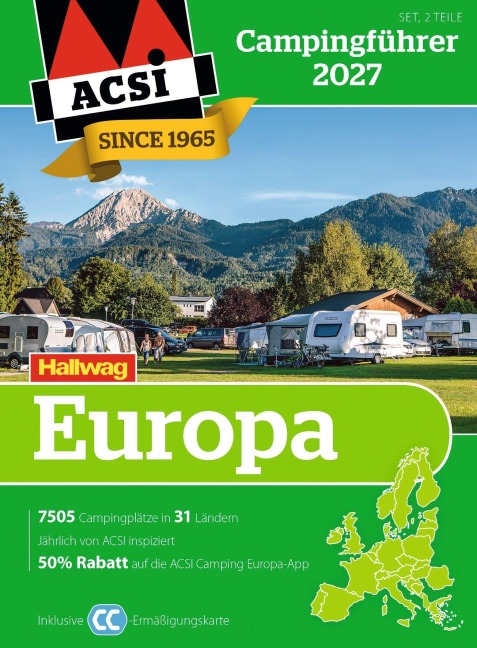 ACSI Campingführer Europa 2027 - 