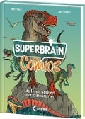 Cover-Bild zum Titel 'Superbrain-Comics - Auf den Spuren der Dinosaurier' von 'Mk Reed'