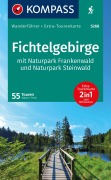Cover-Bild zum Titel 'KOMPASS Wanderführer Fichtelgebirge mit Naturpark Frankenwald und Naturpark Steinwald, 55Touren mit Extra-Tourenkarte' von 'Walter Theil'
