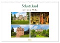 Schottland - Castles und Whisky (Wandkalender 2024 DIN A3 quer), CALVENDO Monatskalender - Nina Schwarze