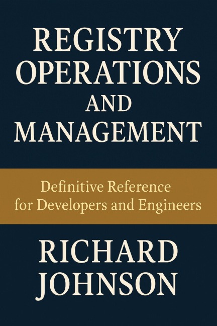 Registry Operations and Management - Richard Johnson