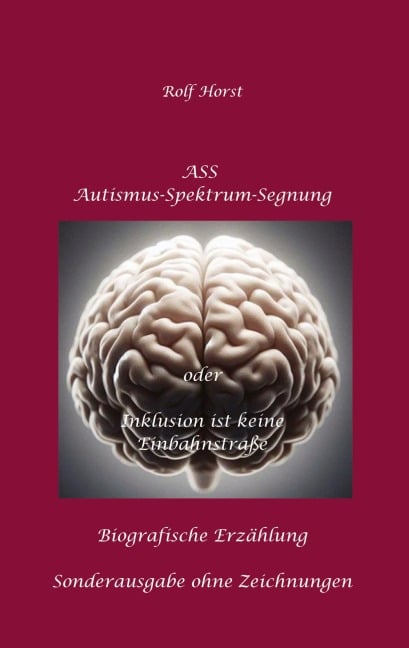 ASS Autismus-Spektrums-Segnung - Inklusion ist keine Einbahnstraße: hochfunktionaler Autismus, Mobbing, Trauma, Sucht, Häusliche Gewalt, Psychotherapie, Umzug, Inklusion, Katholische Kirche, Zen - Rolf Horst