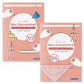 Cover-Bild zum Titel 'Mein Geometrieheft 1/2 und 3/4 im Set' von 'Katrin Langhans'