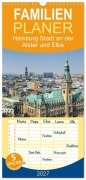 Cover-Bild zum Titel 'Familienplaner 2027 - Hamburg Stadt an der Alster und Elbe mit 5 Spalten (Wandkalender, 21 x 45 cm) CALVENDO' von 'Andreas Voigt'