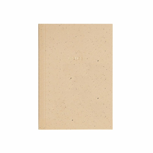 Notizbuch S, Cappuccino, 80 Blatt, 100 g/m² - 