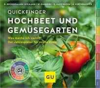Cover-Bild zum Titel 'Quickfinder Hochbeet und Gemüsegarten' von 'Natalie Kirchbaumer, Daniela Haferkorn, Wanda Ganders, Birgit Brüggemann-Niemann'