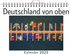 Cover-Bild zum Titel 'Deutschland von oben - (Wandkalender 2025, Kalender DIN A4 quer, Monatskalender im Querformat mit Kalendarium, das perfekte Geschenk)' von 'Julian Hartmann'