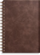 Cover-Bild zum Titel 'Burde Kalender 2026 Senator A6 Twist braun' von ''