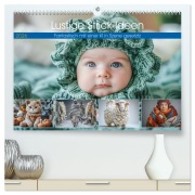 Cover-Bild zum Titel 'Lustige Strick-Ideen (hochwertiger Premium Wandkalender 2026 DIN A2 quer), Kunstdruck in Hochglanz' von 'Steffen Gierok-Latniak'