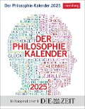 Der Philosophie-Kalender Tagesabreißkalender 2025 - Markus Hattstein, Barbara Brüning, Helmut Engels