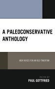 Cover-Bild zum Titel 'A Paleoconservative Anthology' von ''