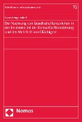 Cover-Bild zum Titel 'Der Nachrang von Gesellschafterdarlehen in der Insolvenz bei der Konsortialfinanzierung und der Mehrheit von Gläubigern' von 'Lucas Lengersdorf'