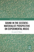 Cover-Bild zum Titel 'Sound in the Ecstatic-Materialist Perspective on Experimental Music' von 'Riccardo D. Wanke'