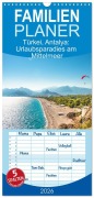 Cover-Bild zum Titel 'Familienplaner 2026 - Türkei, Antalya: Urlaubsparadies am Mittelmeer mit 5 Spalten (Wandkalender, 21 x 45 cm) CALVENDO' von 'Oleg Senkov'