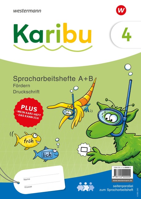 Karibu. Paket Spracharbeitshefte Fördern 4 (A + B) Ausgabe 2024 - 
