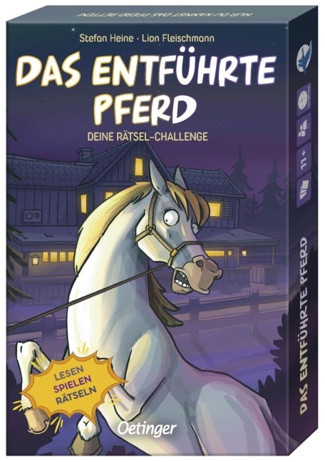 Deine Rätsel-Challenge. Das entführte Pferd - Stefan Heine
