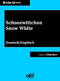 Cover-Bild zum Titel 'Schneewittchen - Snow White' von 'Brüder Grimm'