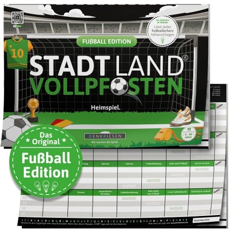 STADT LAND VOLLPFOSTEN® - FUßBALL EDITION - "Heimspiel." - 