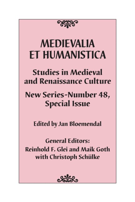 Medievalia et Humanistica, No. 48 - 