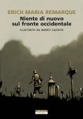 Cover-Bild zum Titel 'Niente di nuovo sul fronte occidentale' von 'Erich Maria Remarque'