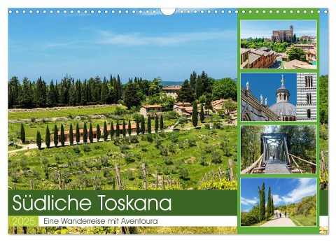 Südliche Toskana (Wandkalender 2025 DIN A3 quer), CALVENDO Monatskalender - Rosemarie Prediger