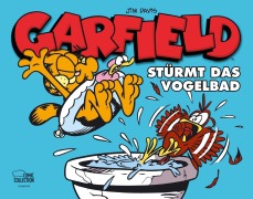 Cover-Bild zum Titel 'Garfield - Stürmt das Vogelbad' von 'Jim Davis'