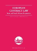Cover-Bild zum Titel 'European Contract Law' von ''