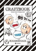 Cover-Bild zum Titel 'CRAFTBOOK - LUSTIGE AUSMALMOTIVE - TUTORIAL - KNIFFLIGE RÄTSEL - AUFGABEN - STORY TELLING - WISSENSWERTES ÜBER SCHABERNACK - VORLAGEN' von 'Gabriele André, Wolfgang André'