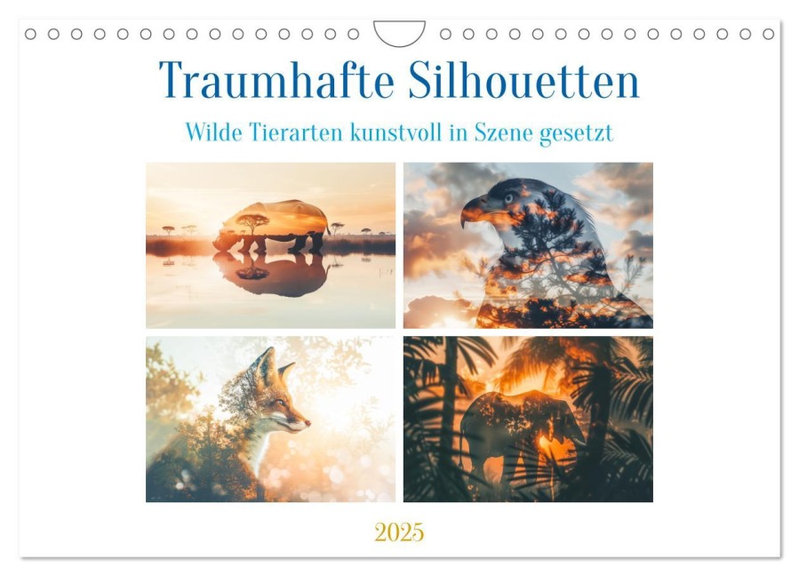 Traumhafte Silhouetten (Wandkalender 2025 DIN A4 quer), CALVENDO Monatskalender - Steffen Gierok-Latniak