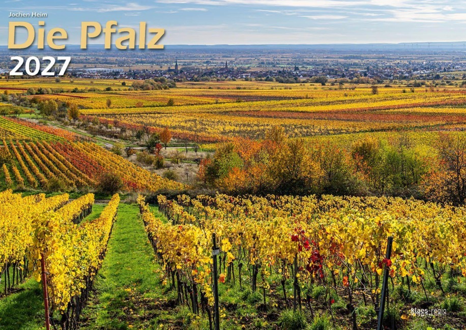 Die Pfalz 2027 Bildkalender A3 Spiralbindung - 