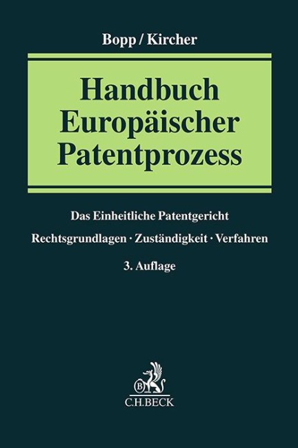 Handbuch Europäischer Patentprozess - 