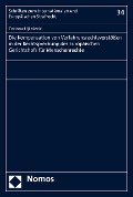 Cover-Bild zum Titel 'Die Kompensation von Verfahrensrechtsverstößen in der Rechtsprechung des Europäischen Gerichtshofs für Menschenrechte' von 'Corinna Ujkasevic'