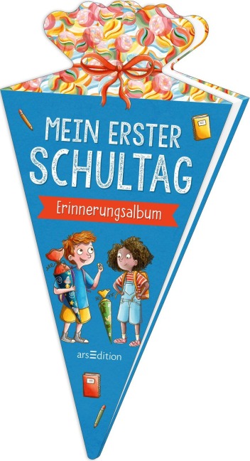 Mein erster Schultag - Erinnerungsalbum in Schultüten-Form - Sarah Welk