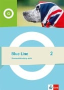 Cover-Bild zum Titel 'Blue Line 2. Grammatiktraining aktiv Klasse 6' von ''