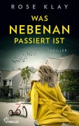 Cover-Bild zum Titel 'Was nebenan passiert ist' von 'Rose Klay'