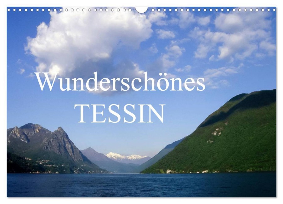 Wunderschönes Tessin (Wandkalender 2026 DIN A3 quer), CALVENDO Monatskalender - Anette/Thomas Jäger