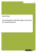 Cover-Bild zum Titel 'Psychologische Anforderungen und Stress bei Schiedsrichtern' von 'Daniel Tielker'