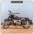 Classic Bikes - Klassische Motorräder 2025 - 16-Monatskalender - Robin Red