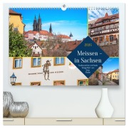 Cover-Bild zum Titel 'Meissen in Sachsen - Stadtansichten mit Seele Fotografiert von Tanja Riedel (hochwertiger Premium Wandkalender 2026 DIN A2 quer), Kunstdruck in Hochglanz' von 'Tanja Riedel'