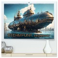 Steampunk Maschinenwelt (hochwertiger Premium Wandkalender 2024 DIN A2 quer), Kunstdruck in Hochglanz - Renate Utz