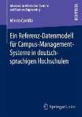 Ein Referenz-Datenmodell für Campus-Management-Systeme in deutschsprachigen Hochschulen - Marco Carolla